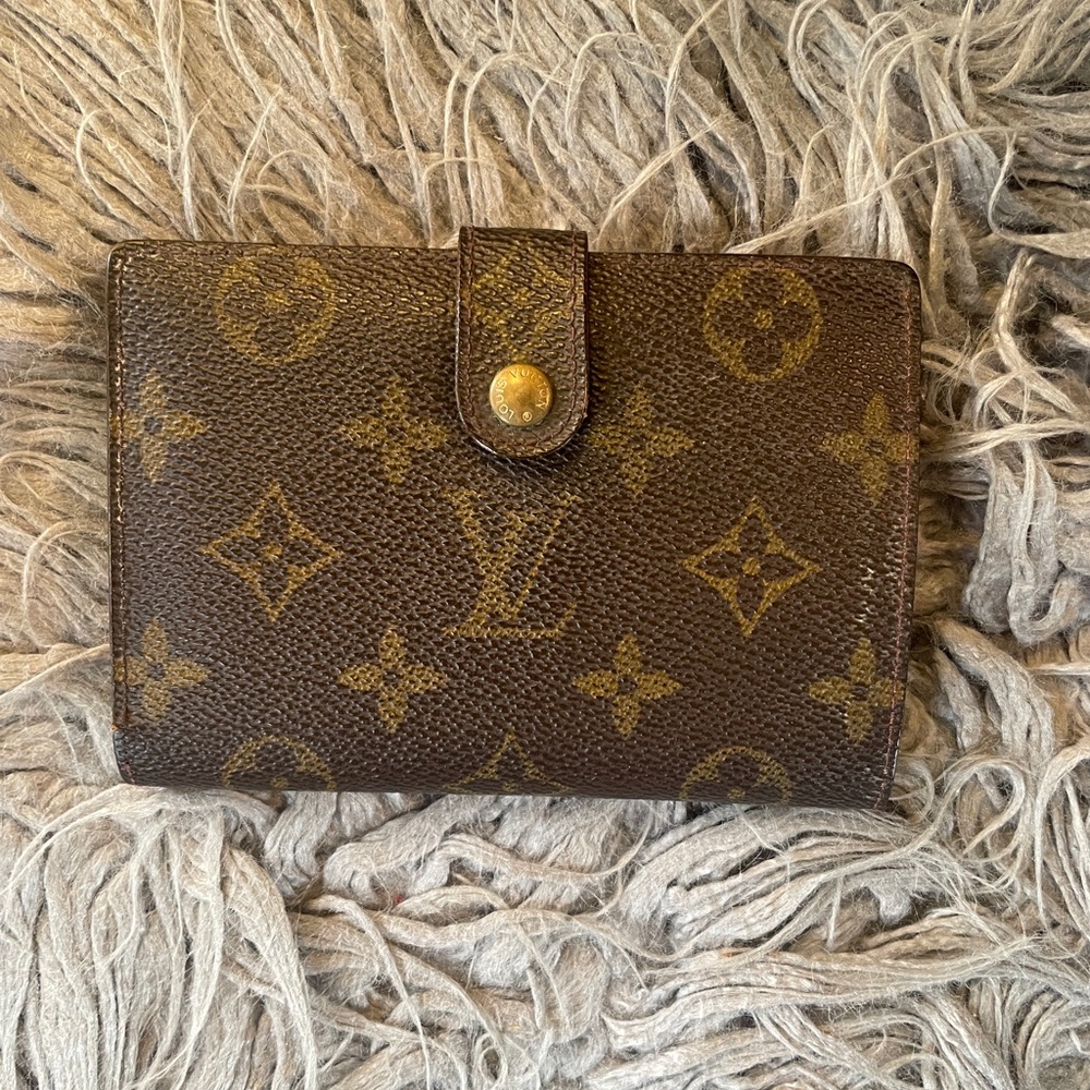 Louis Vuitton Monogram Porte Monnaie Billet Viennois Vintage Wallet